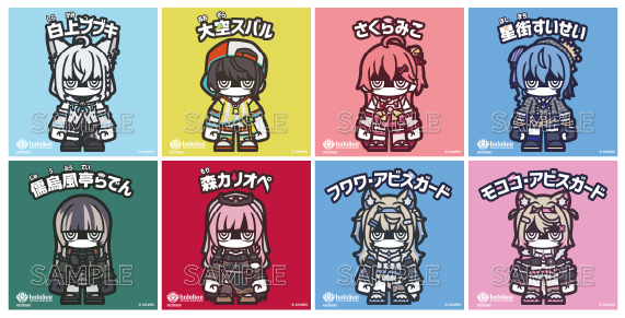 ホロカオリジナルステッカー 景品